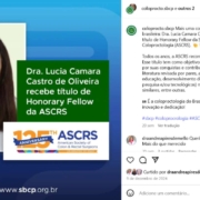 Coloproctologista brasileira será homenageada no maior congresso mundial da especialidade